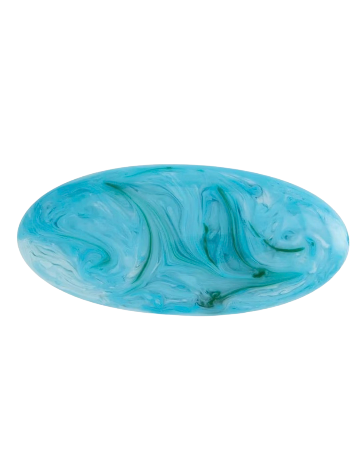 ocean oval hair clip