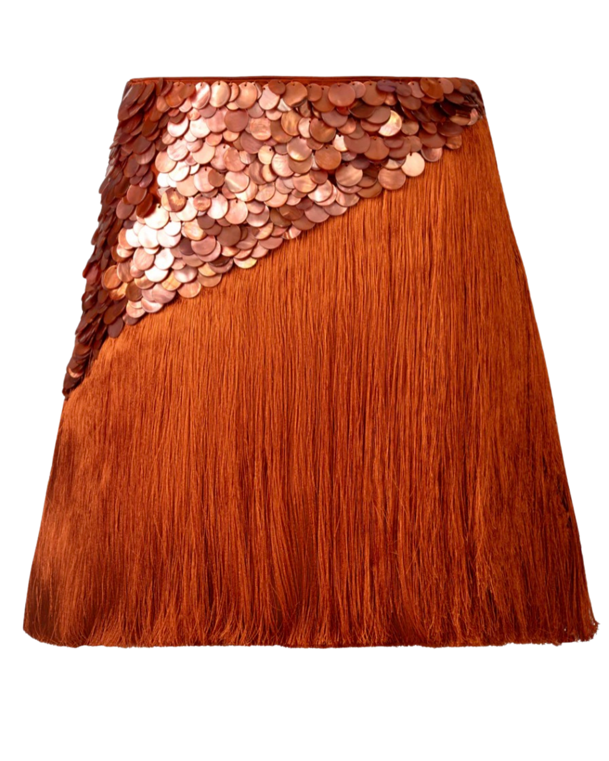 Ike Shell Fringe Skirt