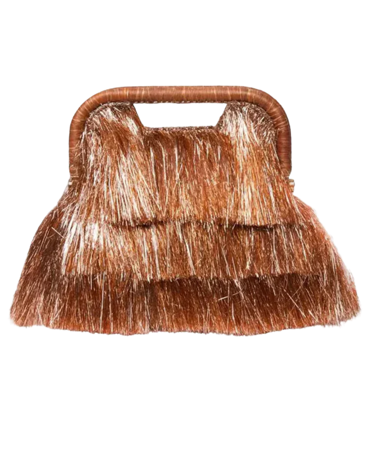 Poolside The Flamands Fringe Tote Disco in Cocoa