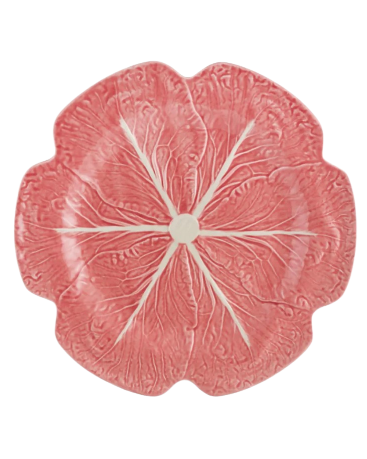 pink cabbage dinner plate