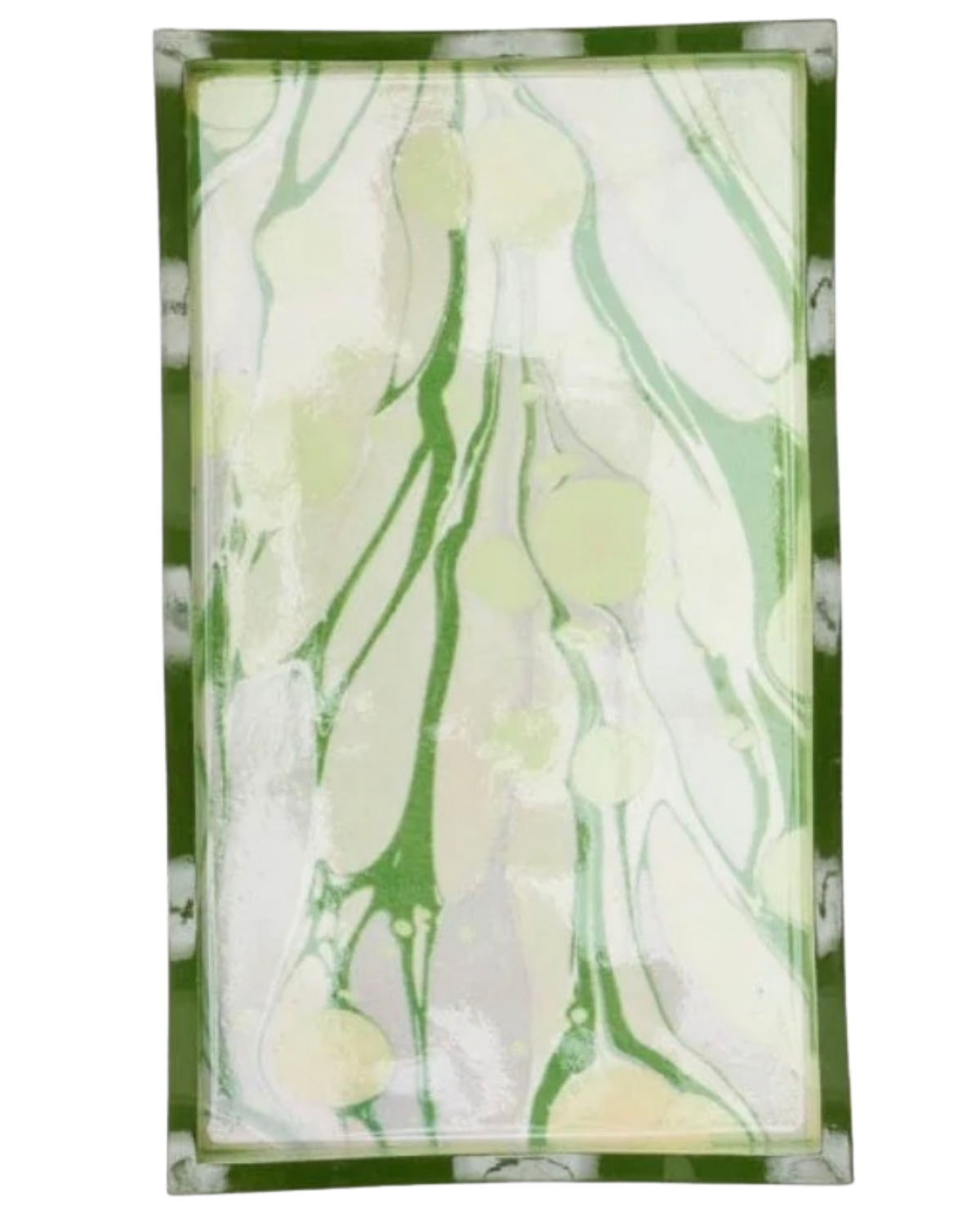 lacquer tray green