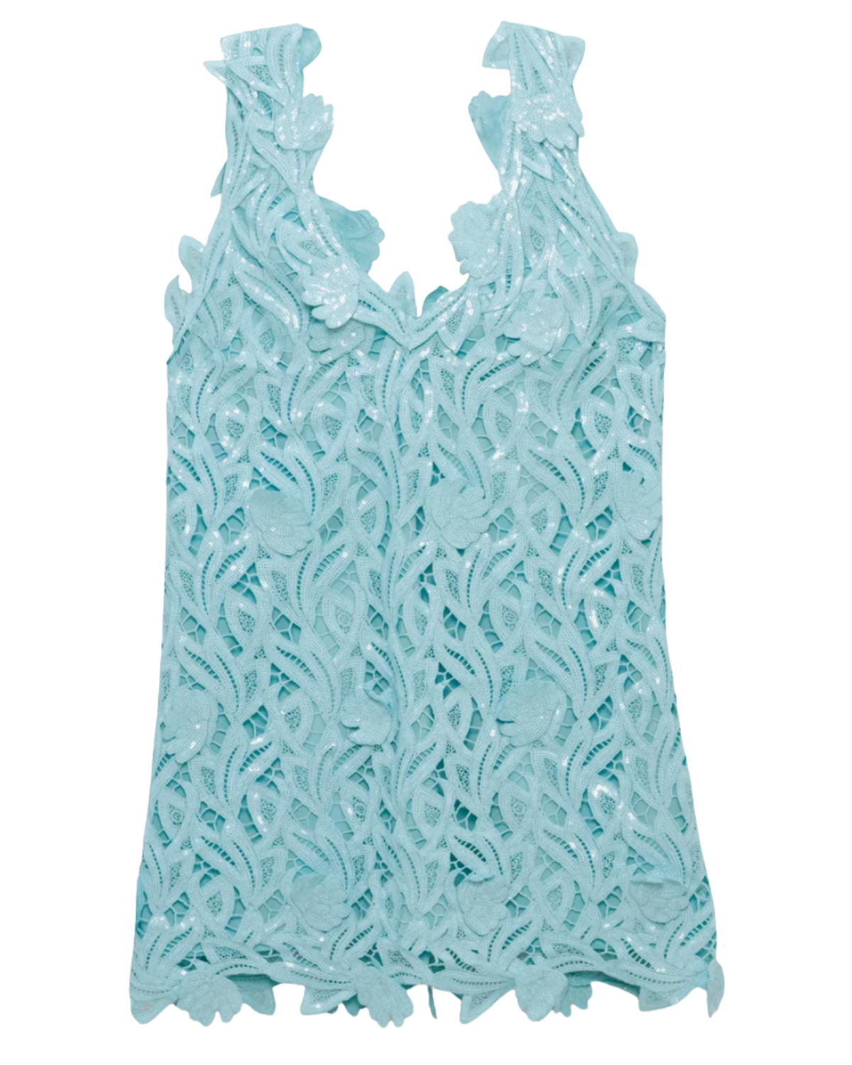 Raina Embroideredd Sequin Mini Dress