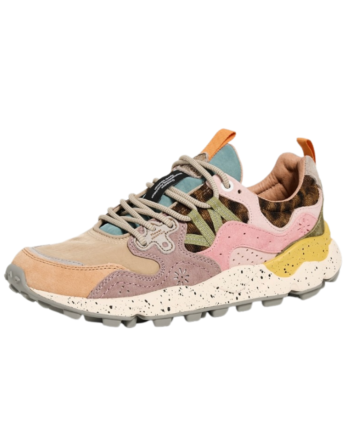 Flower Mountain | Yamano 3 Suede and Technical Fabric Sneakers
