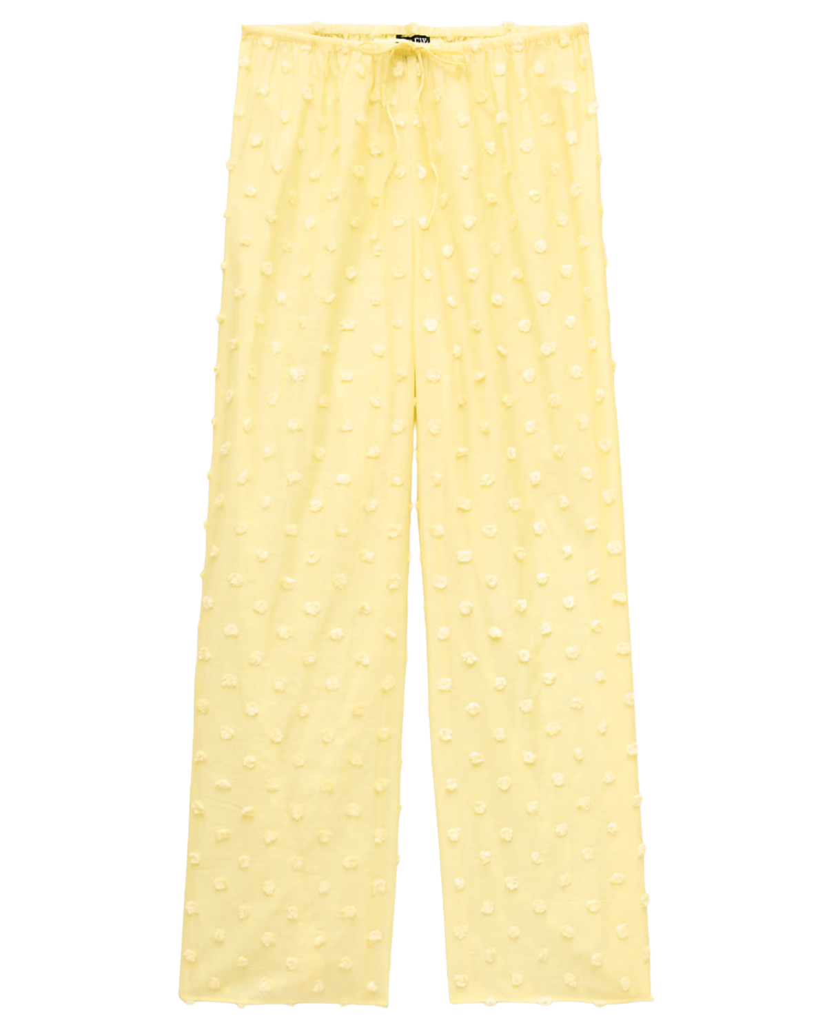 Beach pant with pom-poms
