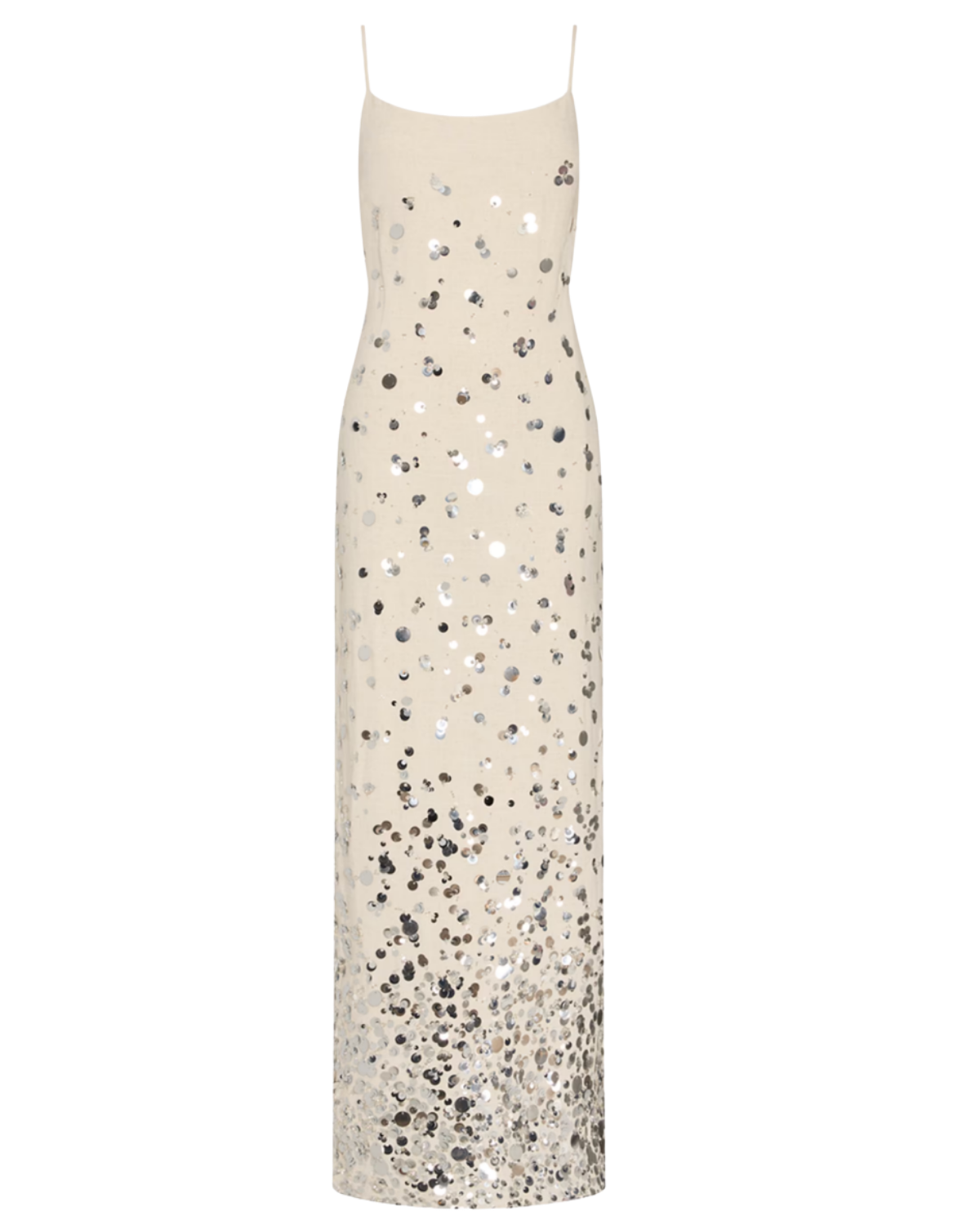Lily Sequin Linen Dress
