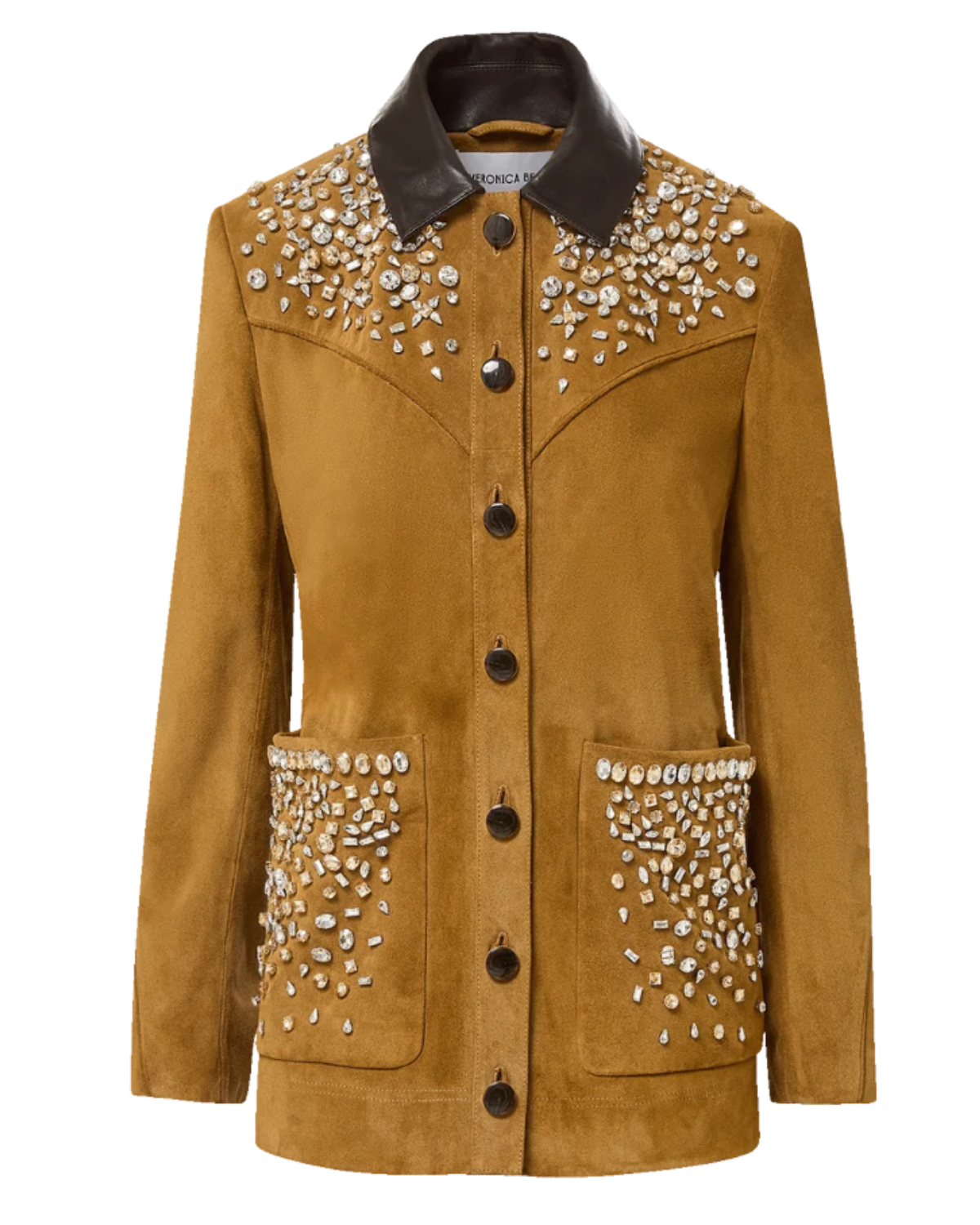 Shannon Suede Embellished Jacket