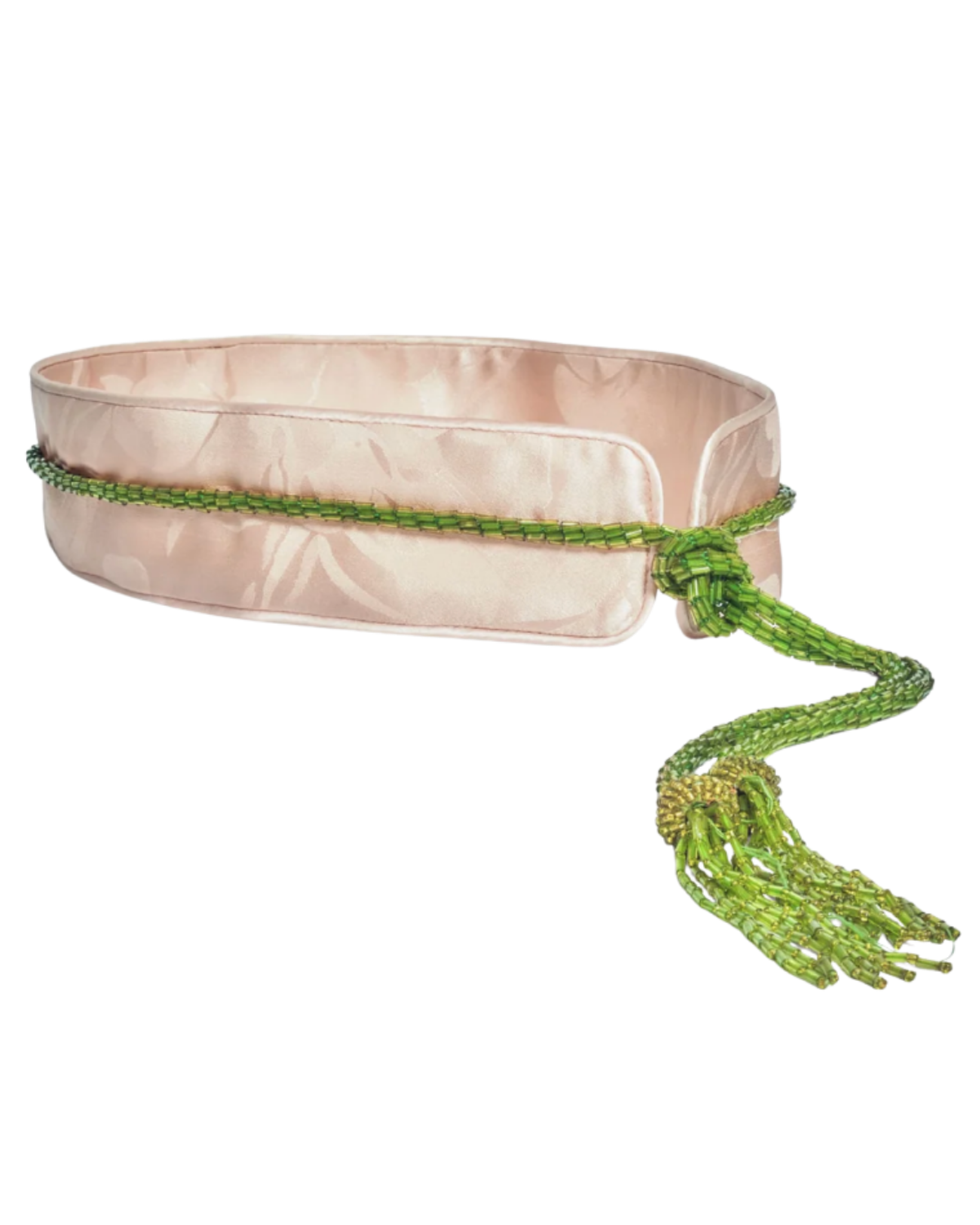 one of a kind silk belt