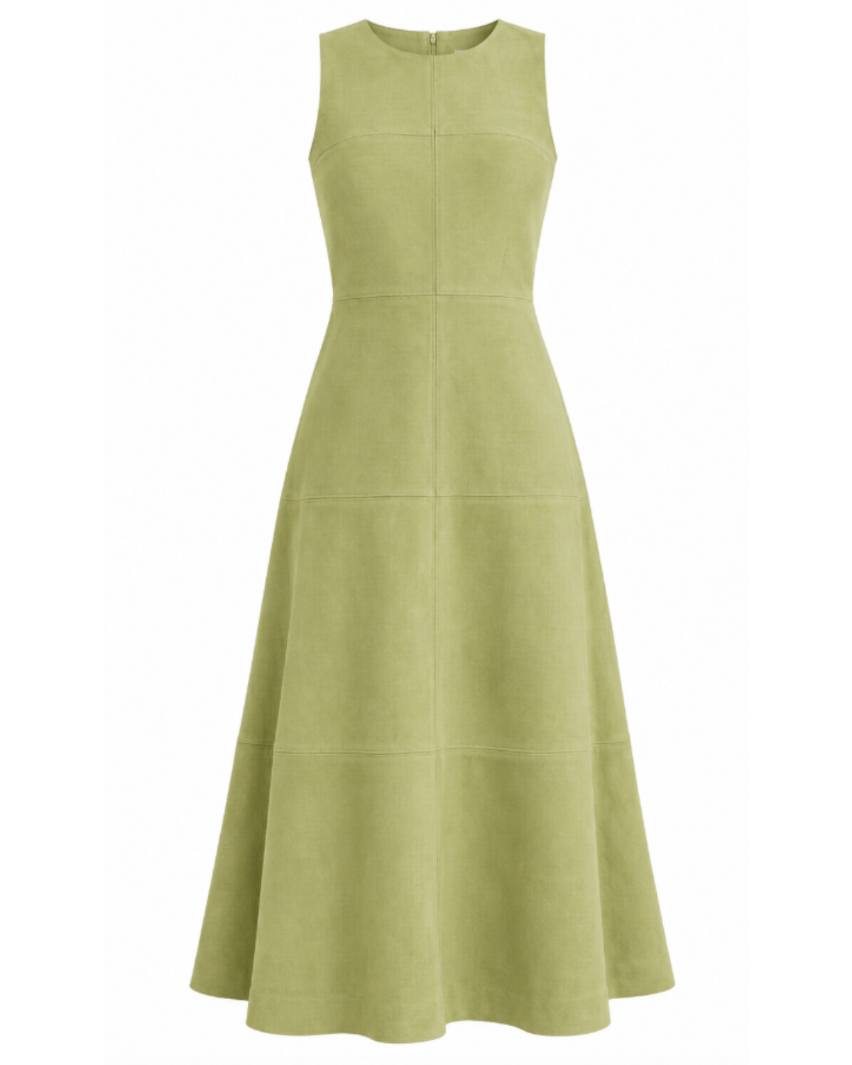 moss suede manon dress