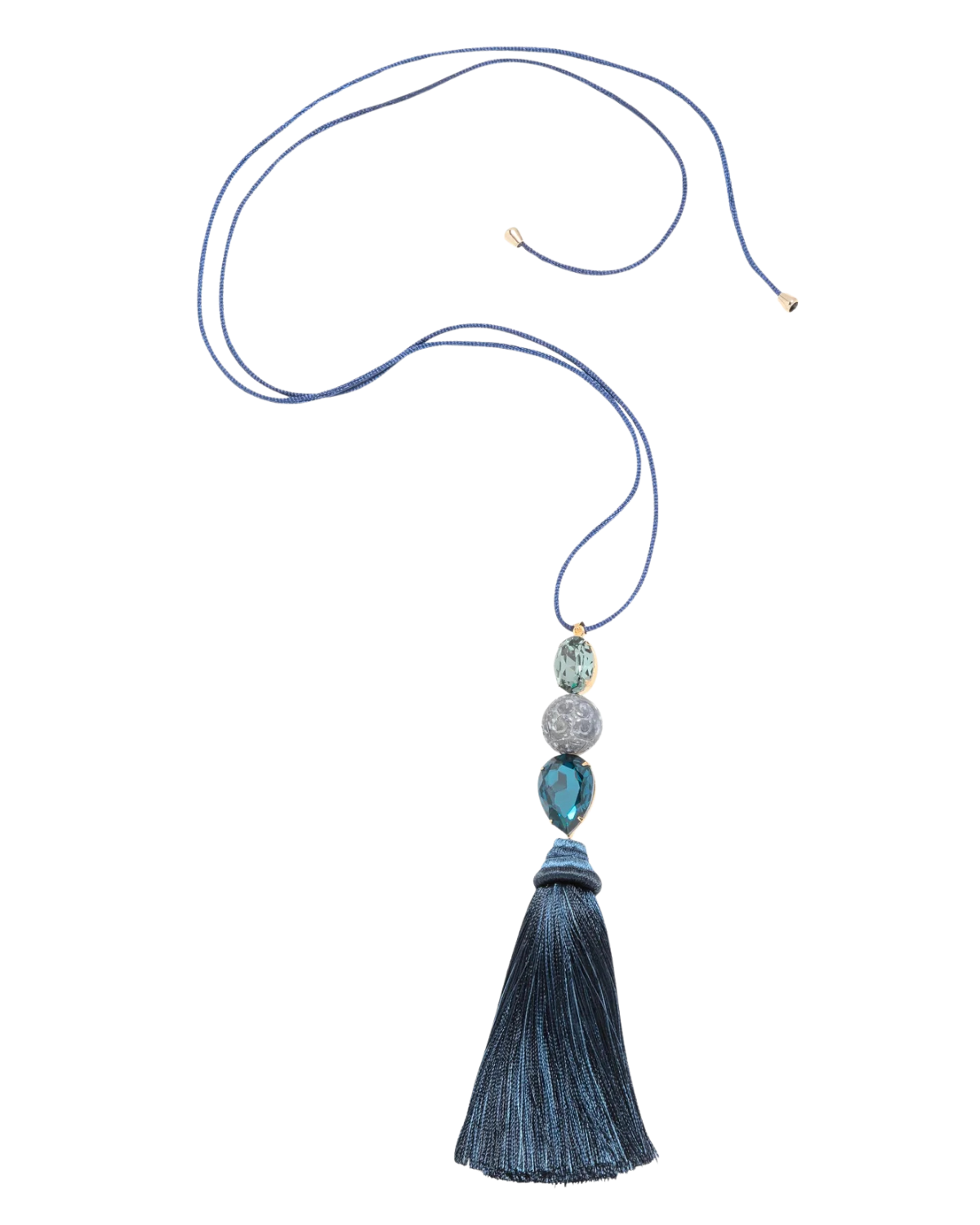 Torin Tassel Necklace -- Lapis